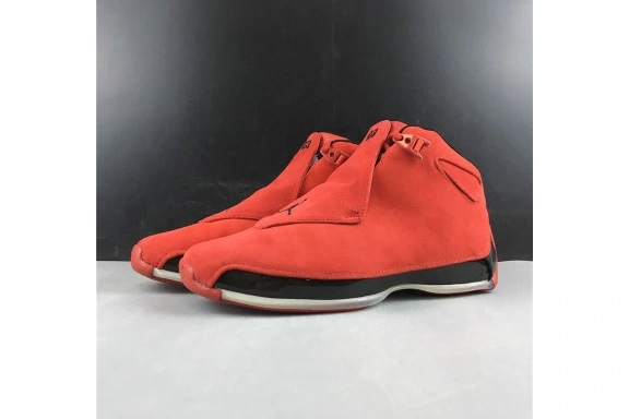 18“ JORDAN SUEDE” RED AIR AA2494-601 AA2494-601 0826